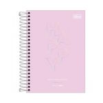 Agenda Espiral Diária 2024 Happy Colorido 14 cm x 20 cm - Tilibra