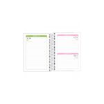 Agenda Espiral Diária 2024 Happy Colorido 14 cm x 20 cm - Tilibra