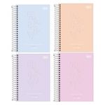 Agenda Espiral Diária 2024 Happy Colorido 14 cm x 20 cm - Tilibra