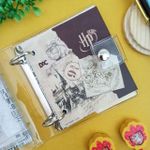 Fichário Argolado Mini Harry Potter 13 x 13,5 cm 80 Folhas - DAC