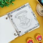Fichário Argolado Mini Harry Potter 13 x 13,5 cm 80 Folhas - DAC