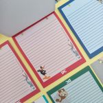 Refil de Fichas para Mini Fichário Looney Tunes 14 x 17 cm 80 Folhas - DAC