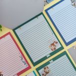 Refil de Fichas para Mini Fichário Looney Tunes 14 x 17 cm 80 Folhas - DAC