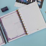 Caderno de Disco Tilidisco Connect 10 Matérias Magic Tamanho Universitário Capa Dura 20 x 27,5 cm 160 Folhas - Tilibra