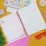 Caderno de Disco Tilidisco Connect 10 Matérias Snoopy Tamanho Universitário Capa Dura 20 x 27,5 cm 160 Folhas - Tilibra