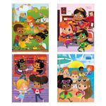 Caderno 1/4 Brochura Capa Dura Sapeca 14 x 20 cm 48 folhas - Tilibra