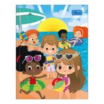 Caderno 1/4 Brochura Capa Dura Sapeca 14 x 20 cm 48 folhas - Tilibra