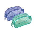 Estojo Grande Breeze PVC Cristal Translúcido - DAC