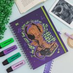 Caderno Universitário Smart Guardiões da Galáxia Groot 20 x 27,5 cm 80 Folhas - DAC