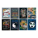 Caderno Universitário D+ 10 Matérias 200 Folhas 20 x 27,5 cm - Tilibra