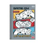 Caderno Universitário D+ 10 Matérias 200 Folhas 20 x 27,5 cm - Tilibra