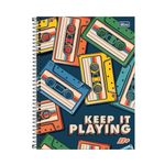 Caderno Universitário D+ 10 Matérias 200 Folhas 20 x 27,5 cm - Tilibra
