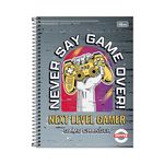 Caderno Universitário Pepper Masculino 20 x 27,5 cm 16 Matérias 256 Folhas -   Tilibra