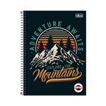 Caderno Universitário Pepper Masculino 20 x 27,5 cm 16 Matérias 256 Folhas -   Tilibra