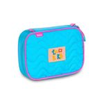 Estojo Box Escolar Luluca (Azul, Lilás e Rosa) - ClioStyle