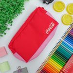 Estojo Necessaire Coca-Cola Rosa e Vermelho - Pacific