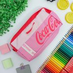 Estojo Necessaire Coca-Cola Rosa e Vermelho - Pacific