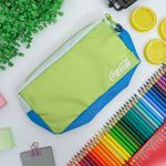 Estojo Necessaire Coca-Cola Azul e Verde - Pacific