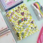 Agenda Espiral Diária Capricho 2024 12,9 cm x 18,7 cm 176 Folhas - Tilibra