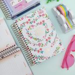 Agenda Espiral Diária Capricho 2024 12,9 cm x 18,7 cm 176 Folhas - Tilibra