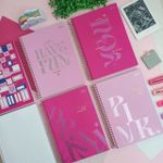 Caderno Espiral Capa Dura Universitário Love Pink 10 Matérias 160 Folhas 20 x 27,5 cm - Tilibra