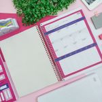 Caderno Espiral Capa Dura Universitário Love Pink 10 Matérias 160 Folhas 20 x 27,5 cm - Tilibra