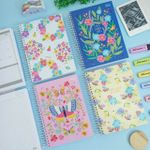Caderno Universitário Espiral 20 Matérias Charme 20 x 27,5 cm 320 folhas - Tilibra
