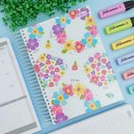 Caderno Universitário Espiral 20 Matérias Charme 20 x 27,5 cm 320 folhas - Tilibra