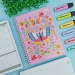 Caderno Universitário Espiral 20 Matérias Charme 20 x 27,5 cm 320 folhas - Tilibra