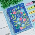 Caderno Universitário Espiral 20 Matérias Charme 20 x 27,5 cm 320 folhas - Tilibra