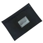 Malote para Documentos Dinheiro Horizontal com Visor Lona 25 cm x 35 cm - Bozza