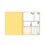 Kit Tili Notes Panda 8 Blocos Adesivos Decorados - Tilibra