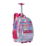 Mochila de Rodinha Holográfica Luluca LU24009 - Clio