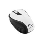 Mouse Óptico USB Colorido (Azul, Branco, Cinza, Preto e Rosa) - Multilaser