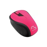 Mouse Óptico USB Colorido (Azul, Branco, Cinza, Preto e Rosa) - Multilaser