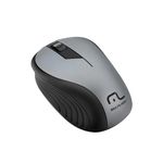 Mouse Óptico USB Colorido (Azul, Branco, Cinza, Preto e Rosa) - Multilaser