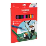 Lápis de Colorir 24 Cores YP7817 - Yin's