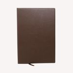 Agenda Social Costurada 2024 14,5 cm x 21 cm Preta Cinza Marrom Vinho - Win Paper