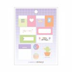 Adesivos Decorados 12 Cartelas de 130 Adesivos Happy - Tilibra