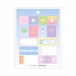 Adesivos Decorados 12 Cartelas de 130 Adesivos Happy - Tilibra