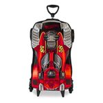 Mochila com Rodinhas 3D Max HotWheels Vermelha Grande