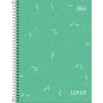 Caderno Espiral Capa Dura Universitário 20 x 27,5 cm 1 Matéria Lunix 20 x 27,5 cm 80 Folhas - Tilibra