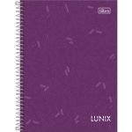 Caderno Espiral Capa Dura Universitário 20 x 27,5 cm 1 Matéria Lunix 20 x 27,5 cm 80 Folhas - Tilibra