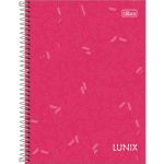 Caderno Espiral Capa Dura Universitário 20 x 27,5 cm 1 Matéria Lunix 20 x 27,5 cm 80 Folhas - Tilibra