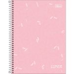 Caderno Espiral Capa Dura Universitário 20 x 27,5 cm 1 Matéria Lunix 20 x 27,5 cm 80 Folhas - Tilibra