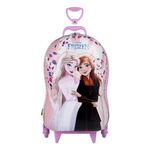 Mochila 3D Frozen Elsa e Anna Disney Impermeável - Diplomata