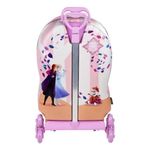 Mochila 3D Frozen Elsa e Anna Disney Impermeável - Diplomata
