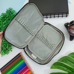 Estojo Box Estampado Preto Califórnia - Daterra