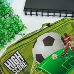 Estojo Box Estampado Verde Futebol - Daterra