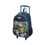 Mochila de Costas Infantil de Rodinhas Naruto Time - Pacific 
